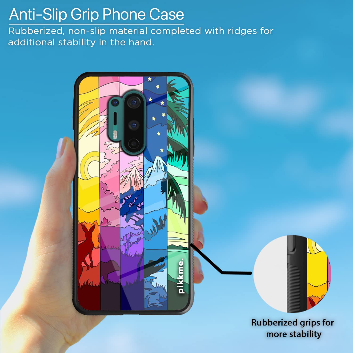 Pikkme Hybrid phone cover for OnePlus 8 Pro – photo 5