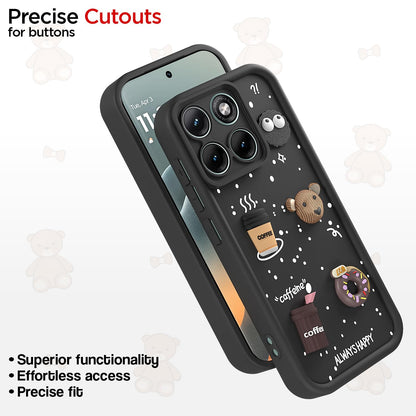 Moto Edge 70 Fusion 5G/3D Silicone mobile cover in black by Pikkme – photo 6