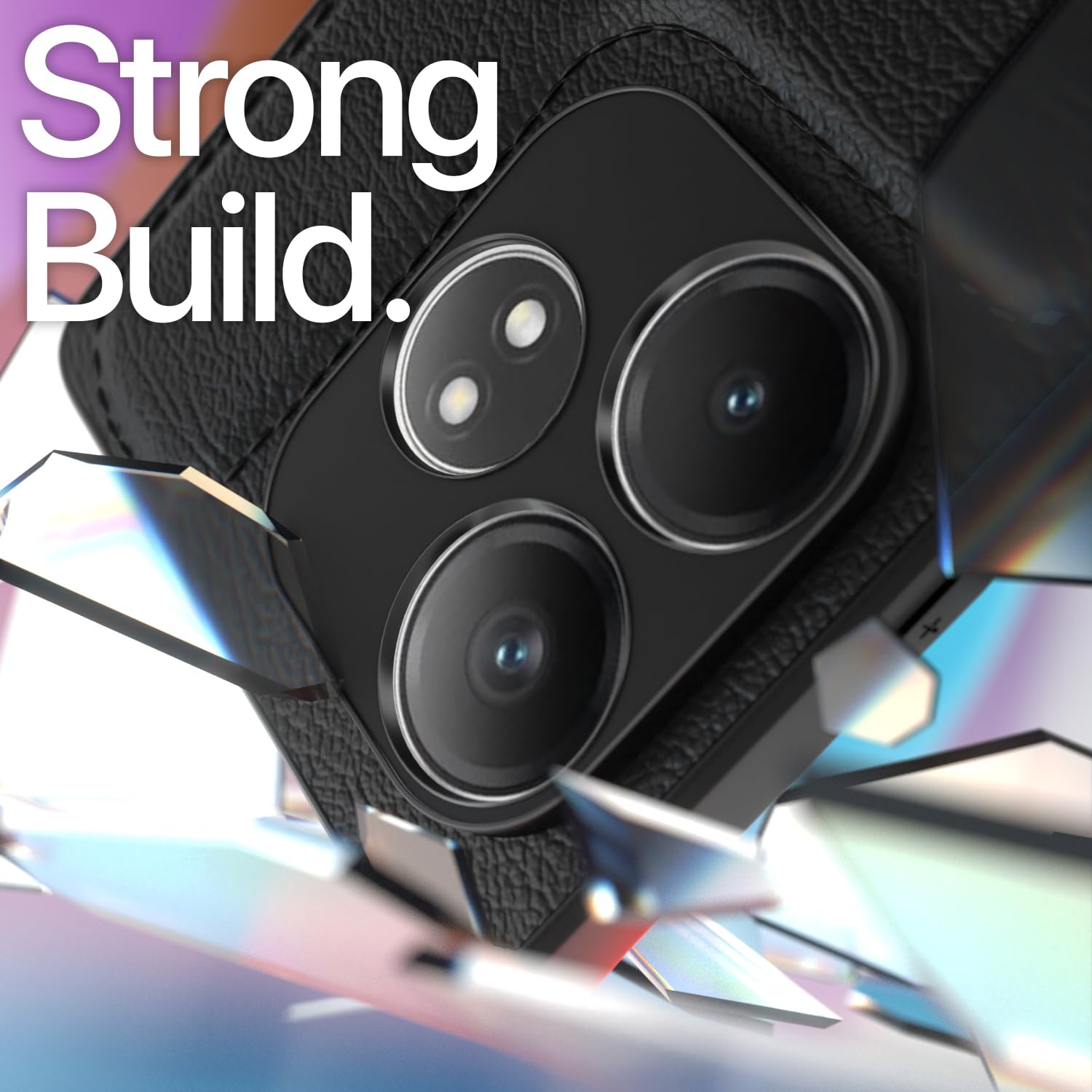 Pikkme black mobile back cover for Realme GT 6/GT 6T 5G – photo 5