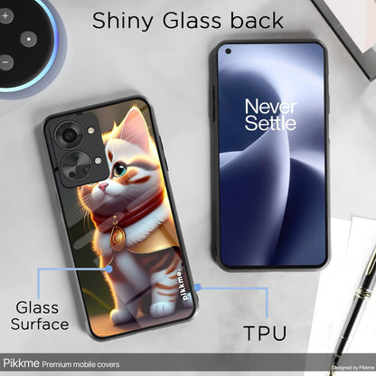 OnePlus Nord 2T 5G Cat mobile back cover by Pikkme – photo 3