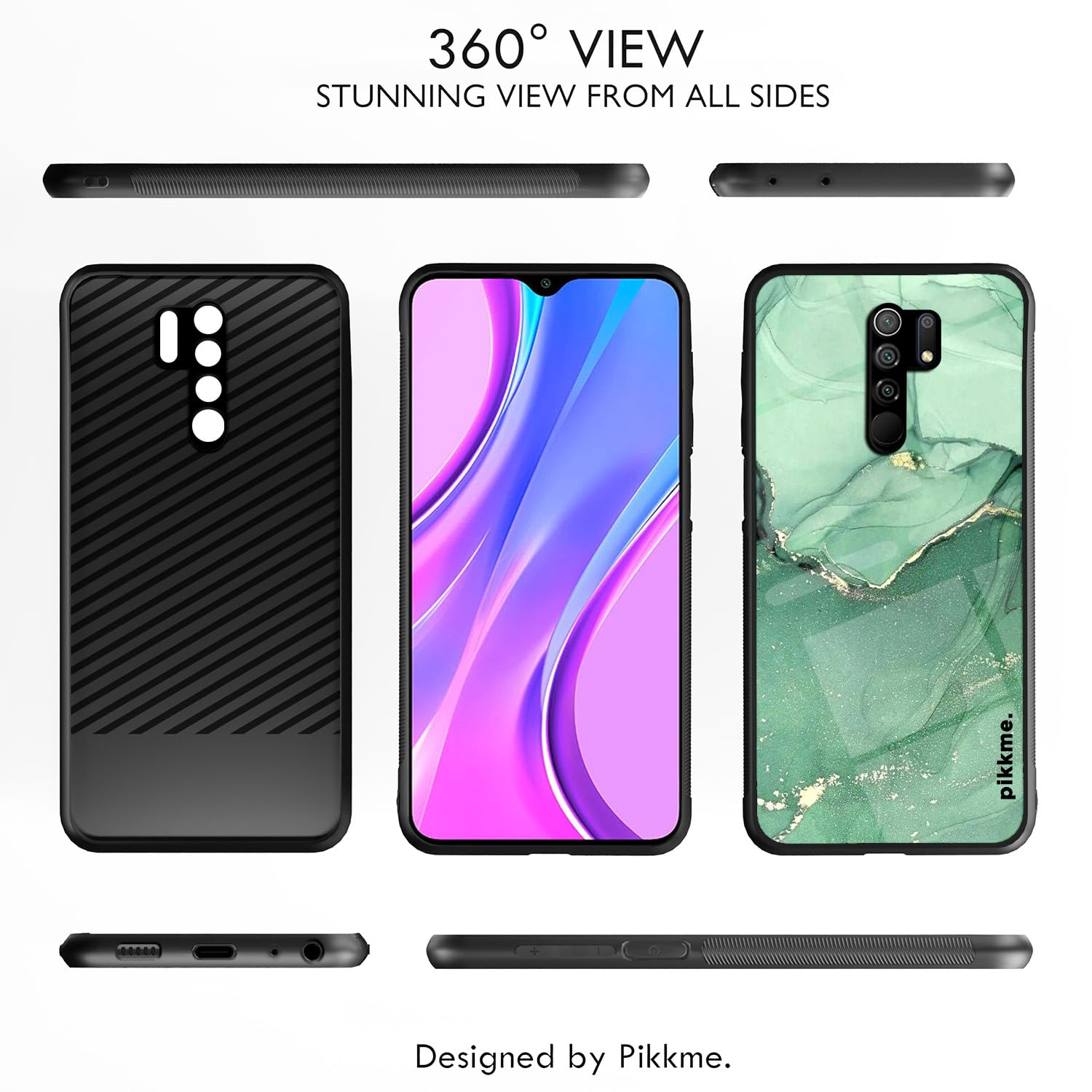 Redmi 9 Prime Hybrid mobile cover by Pikkme – photo 2