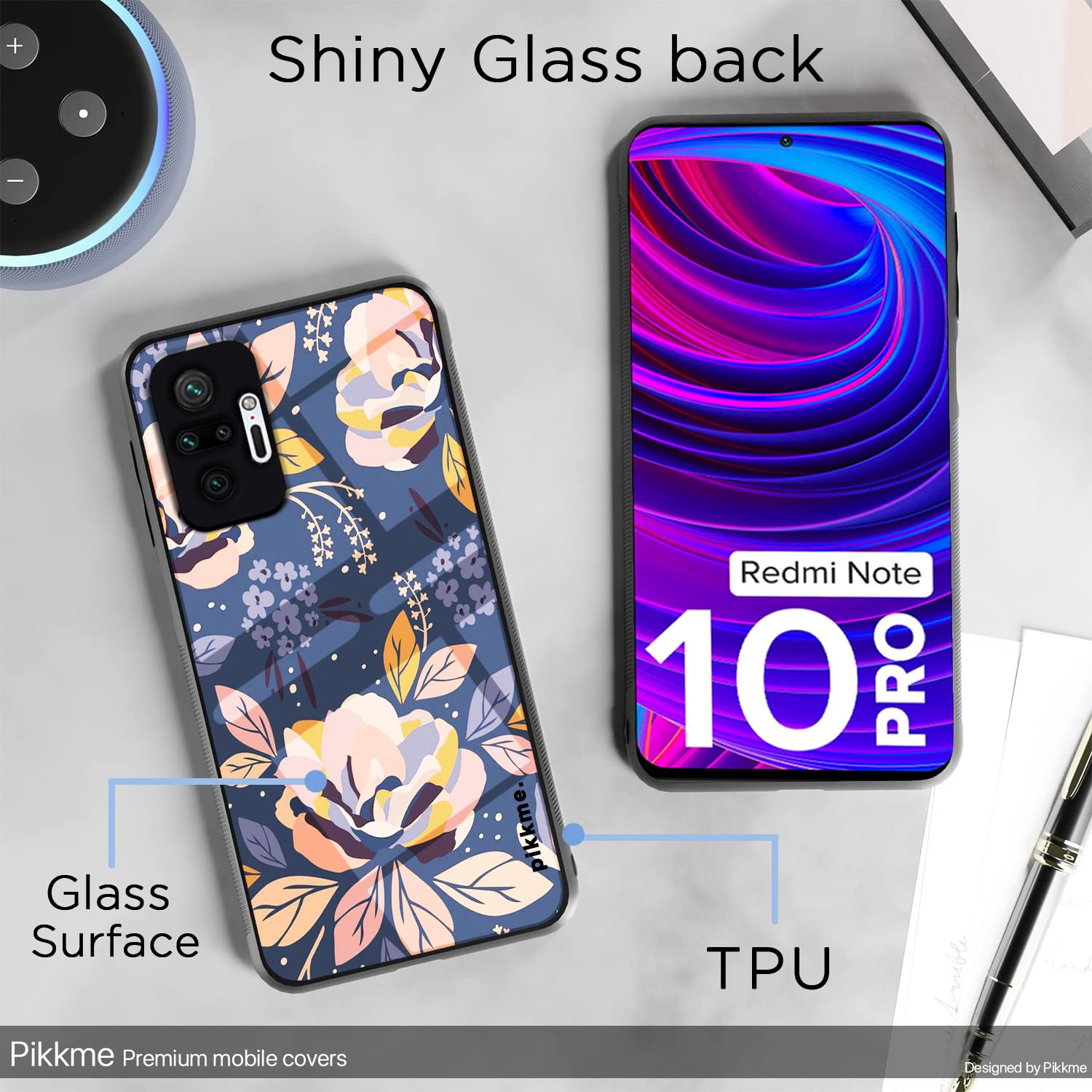 Pikkme Flower phone cover for Redmi Note 10 Pro/Note 10 Pro Max – photo 3