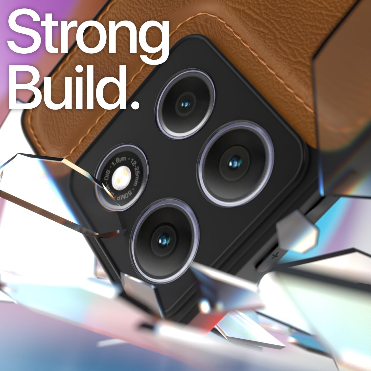 Moto G86 Power 5G back cover in brown by Pikkme – photo 6