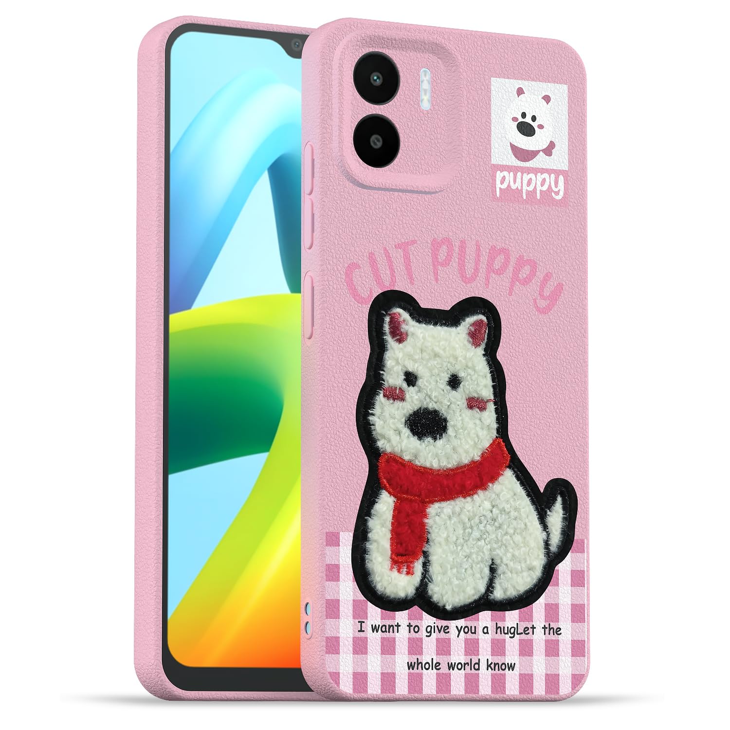 Pikkme Redmi A1/A2 pink phone cover