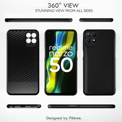 Pikkme Realme Narzo 50/8i 4G black mobile cover – photo 3