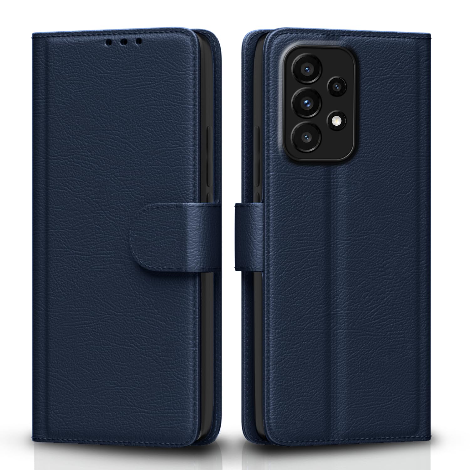 Pikkme Samsung A33 5G Magnetic blue flip cover