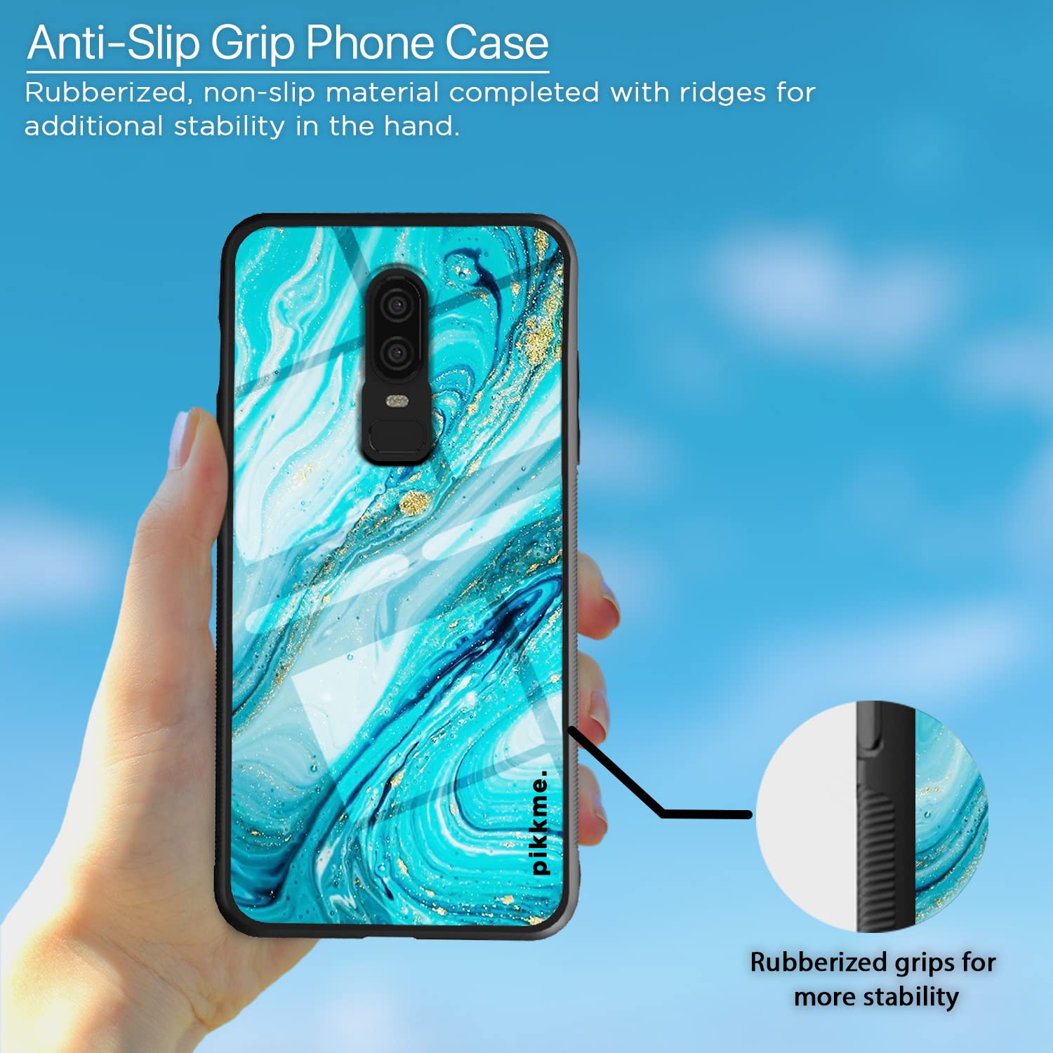 Pikkme OnePlus 6 Hybrid mobile cover – photo 5