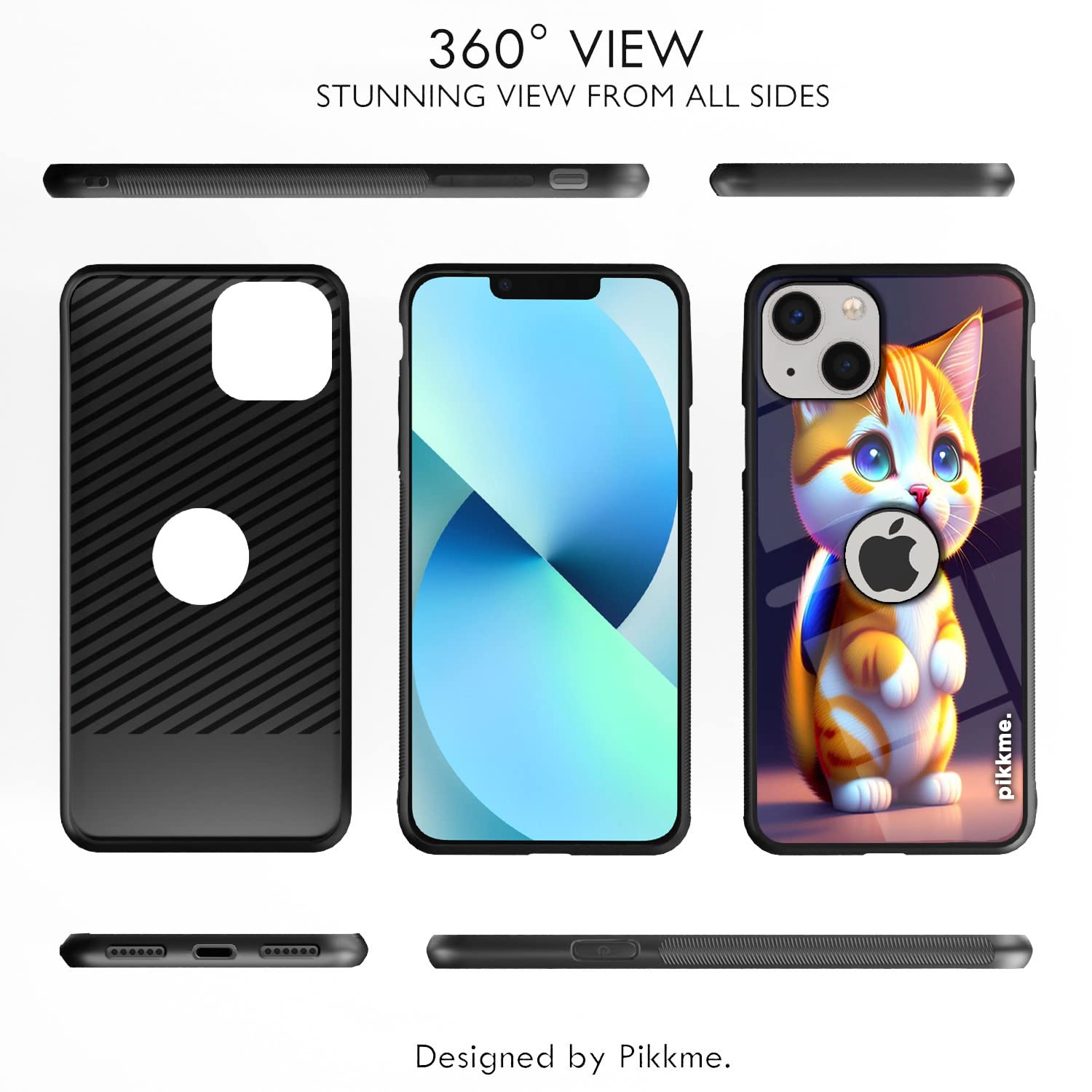 Pikkme Cat mobile back cover for iPhone 14 – photo 2