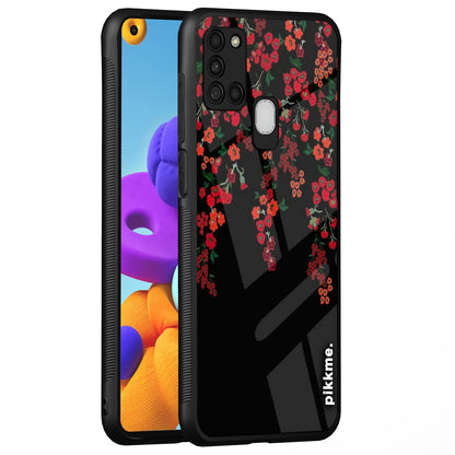 Flower Mobile cover for Samsung A21s – Pikkme