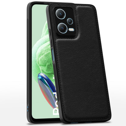 Poco X5/Redmi Note 12 5G back cover in black by Pikkme