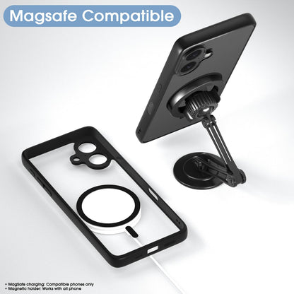 Black mag-safe MagSafe mobile back cover for iPhone 16 – Pikkme – photo 7