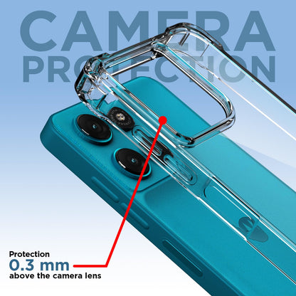 Transparent Clear mobile cover for Moto G67 Power/G57 Power 5G – Pikkme – photo 5