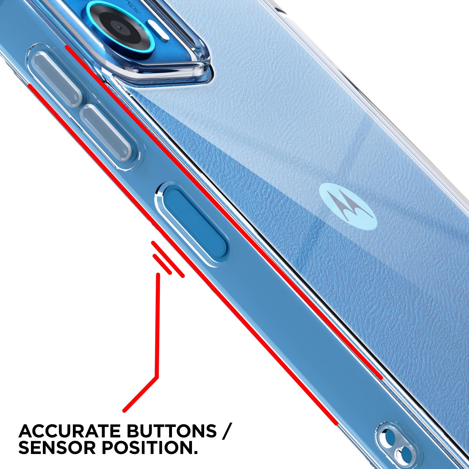 Transparent mobile back cover for Moto G34/G45 5G – Pikkme – photo 6