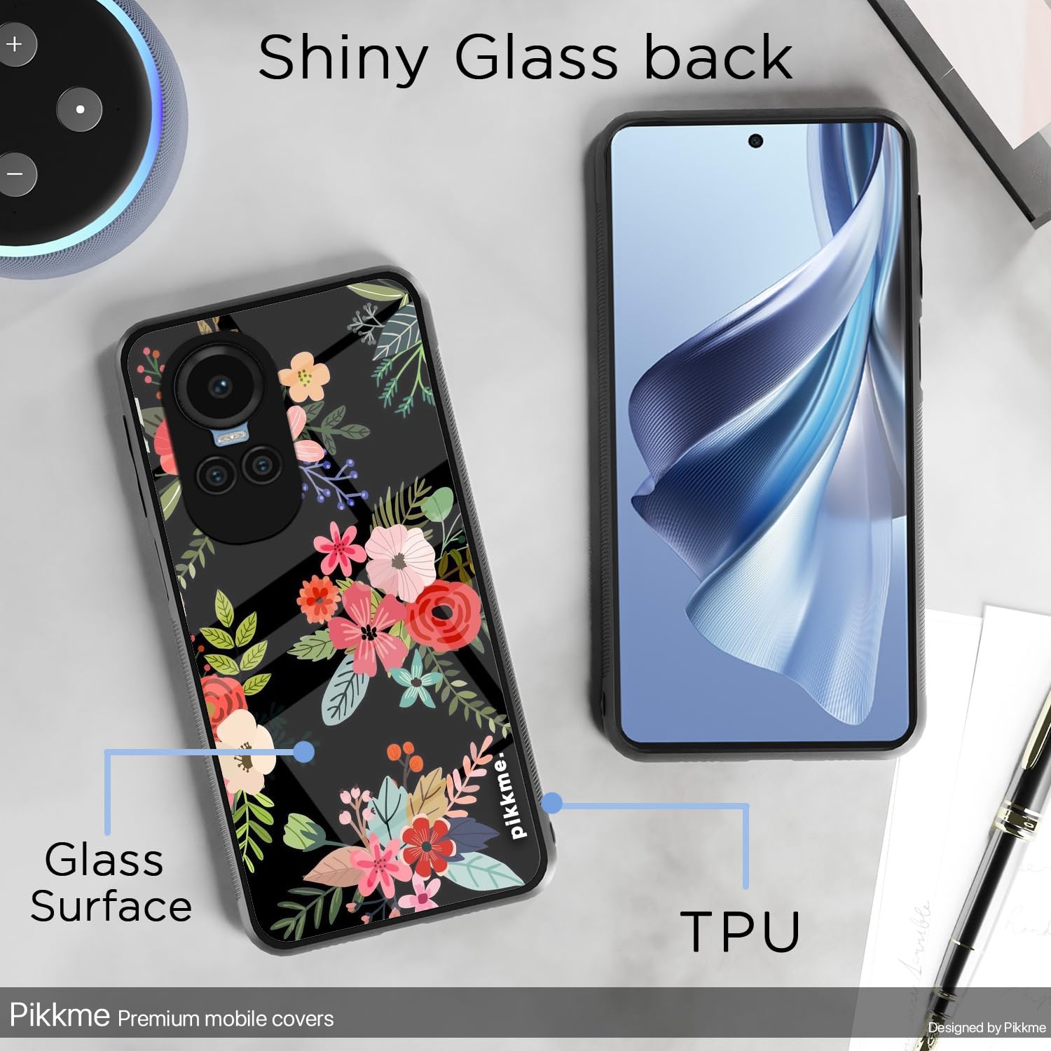 Pikkme Flower mobile cover for Oppo Reno 10 5G – photo 3