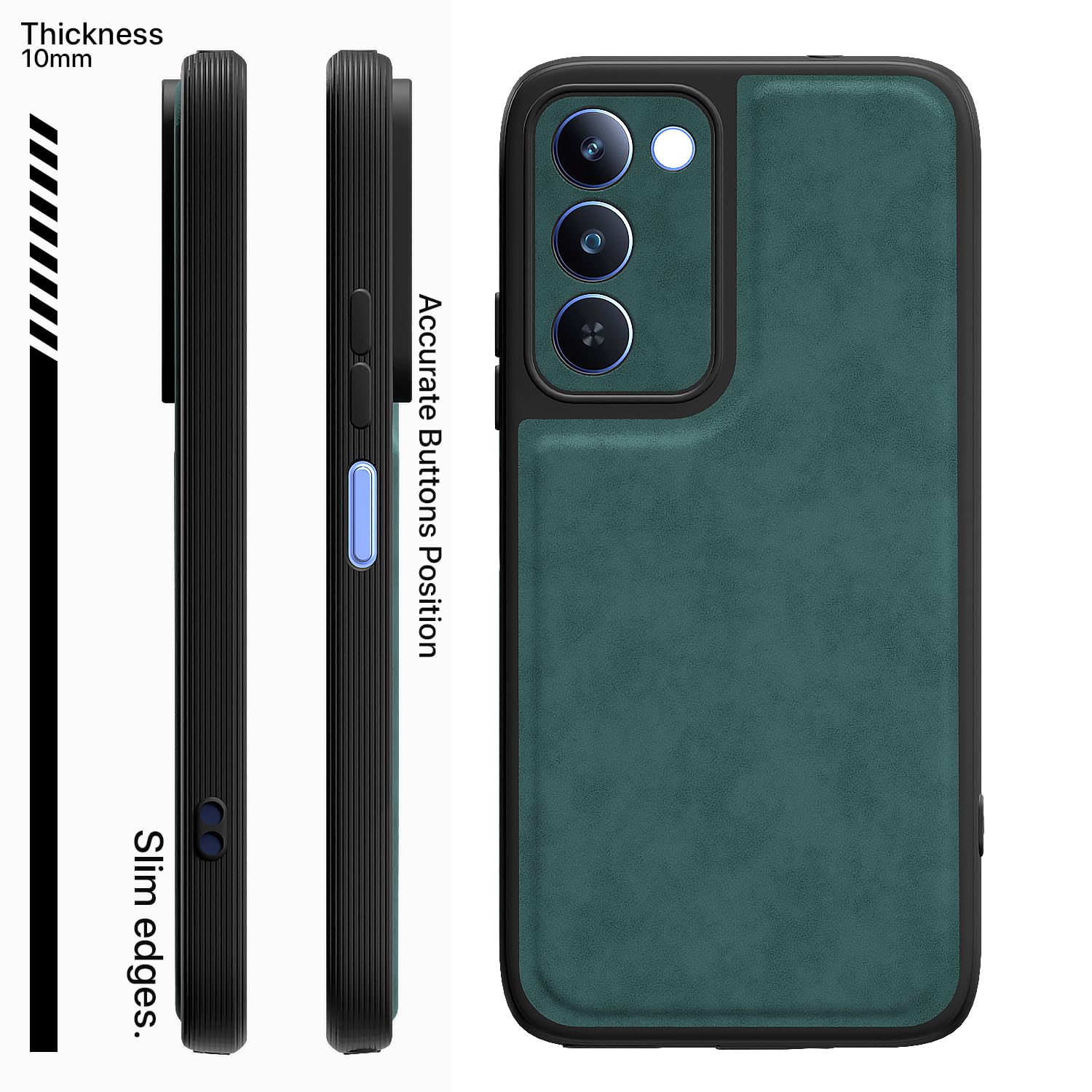 Pikkme Realme P4 Lite 5G green mobile cover – photo 3