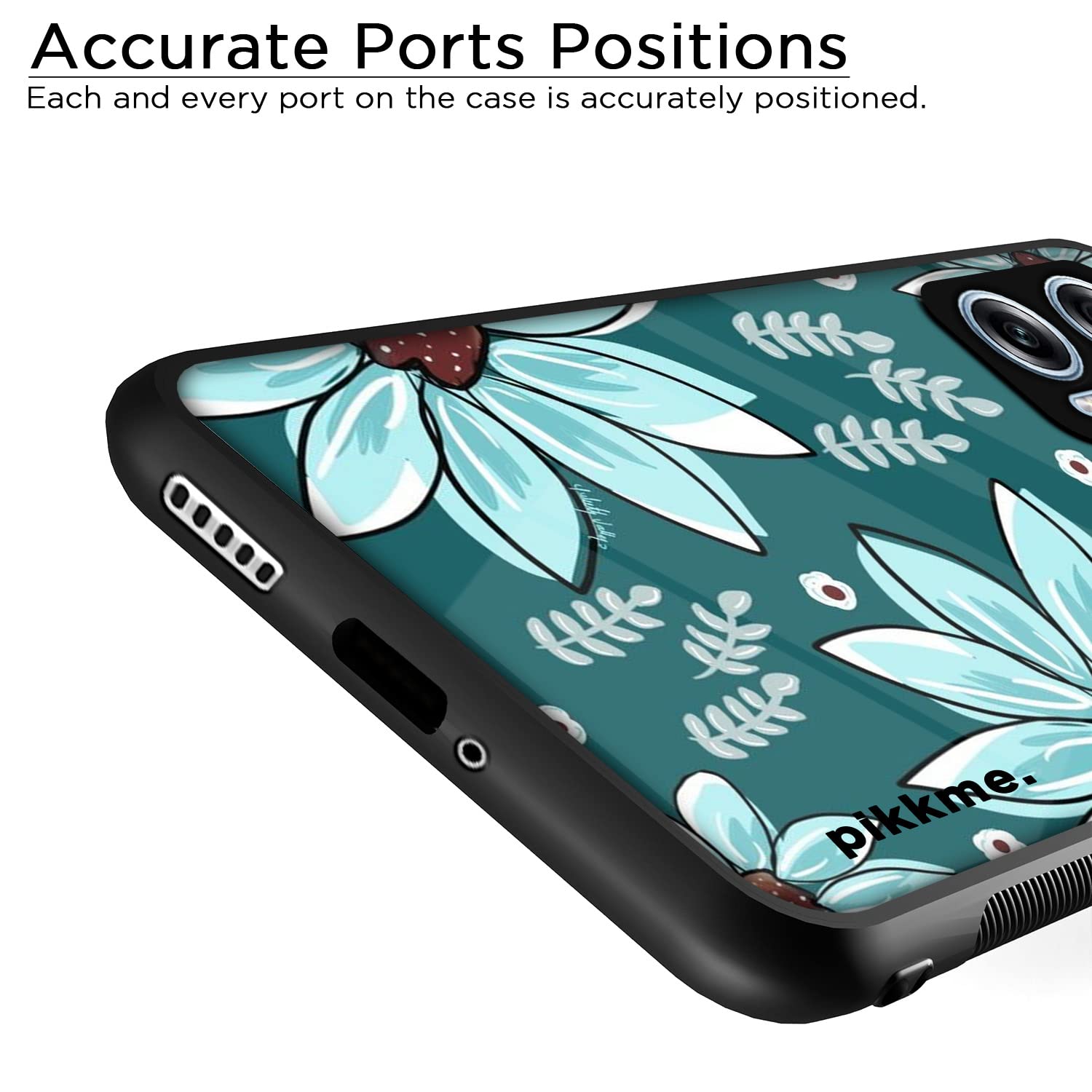 Flower Mobile back cover for Redmi K50i 5G – Pikkme – photo 6