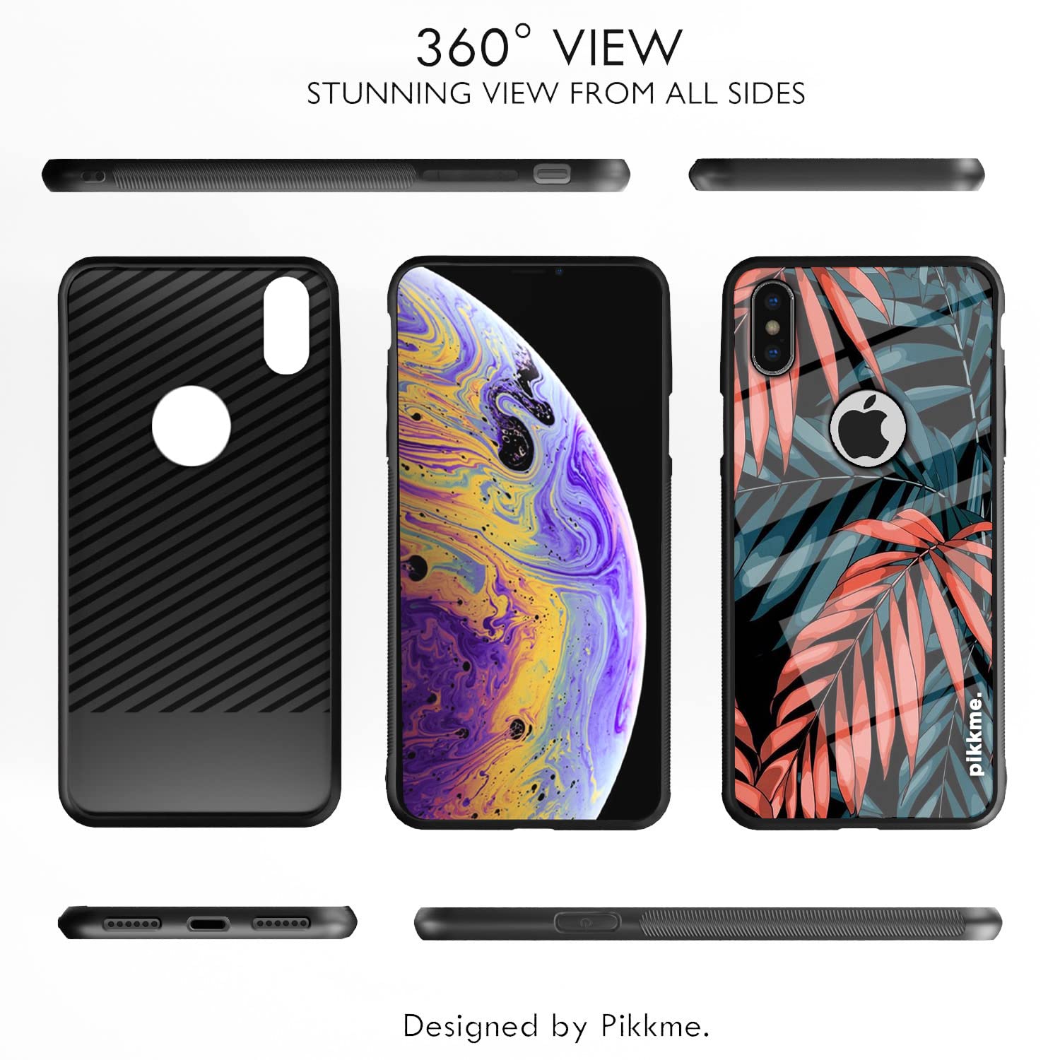 iPhone X/XS Flower mobile cover by Pikkme – photo 2