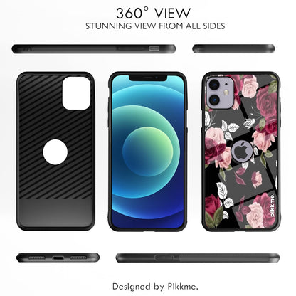 iPhone 12 Mini Flower mobile back cover by Pikkme – photo 2