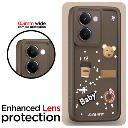 Realme P3 Ultra 5G/3D phone cover in brown by Pikkme – photo 5
