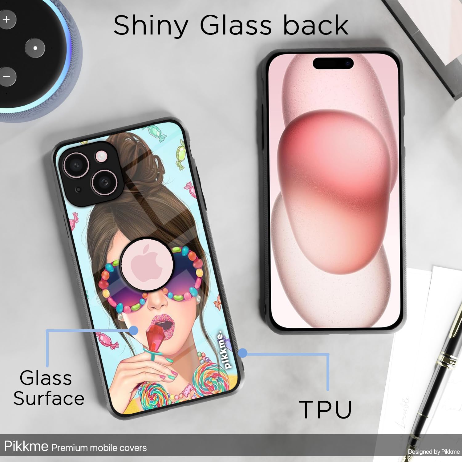 Pikkme Hybrid mobile back cover for iPhone 15 – photo 3