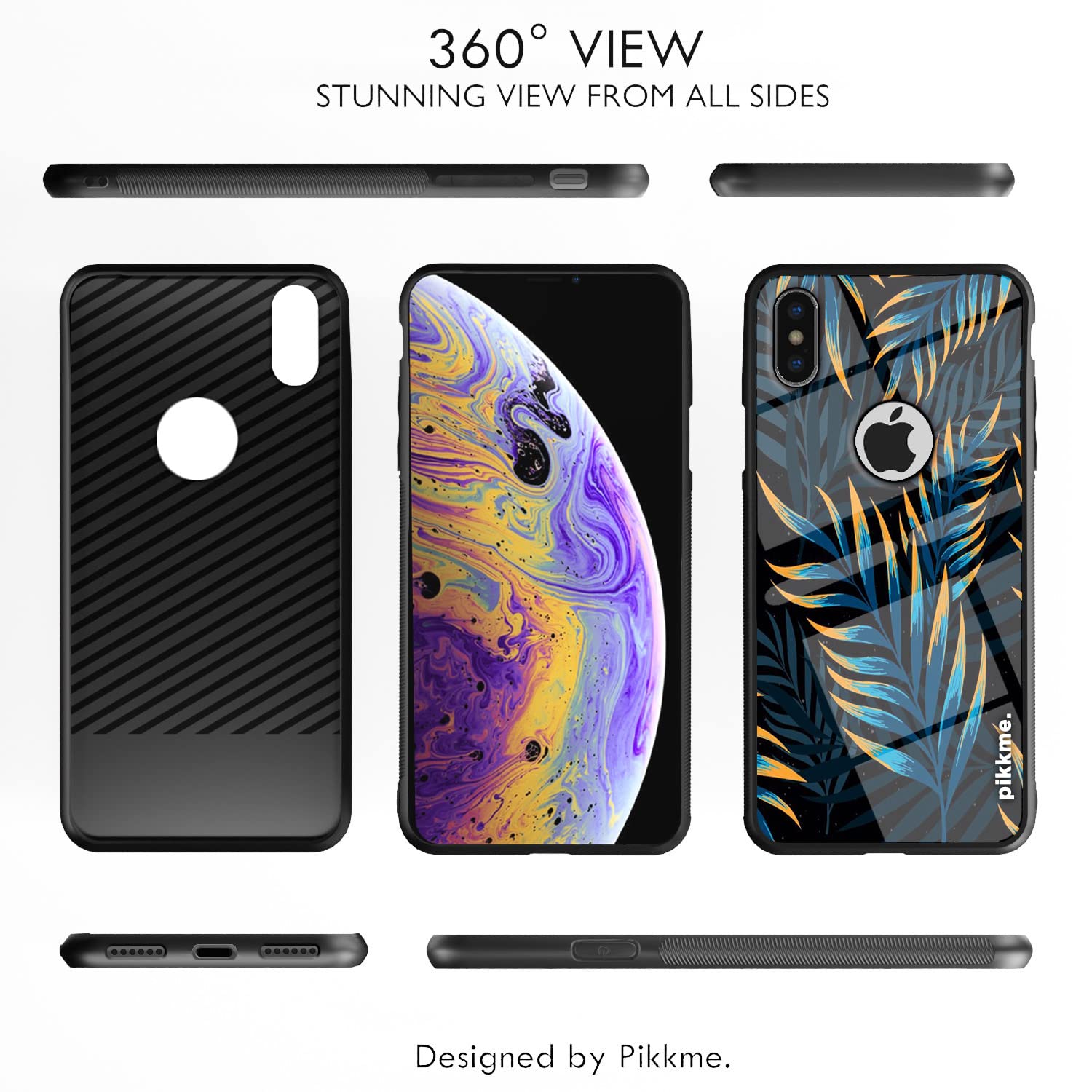 Pikkme Flower back cover for iPhone X/XS – photo 2