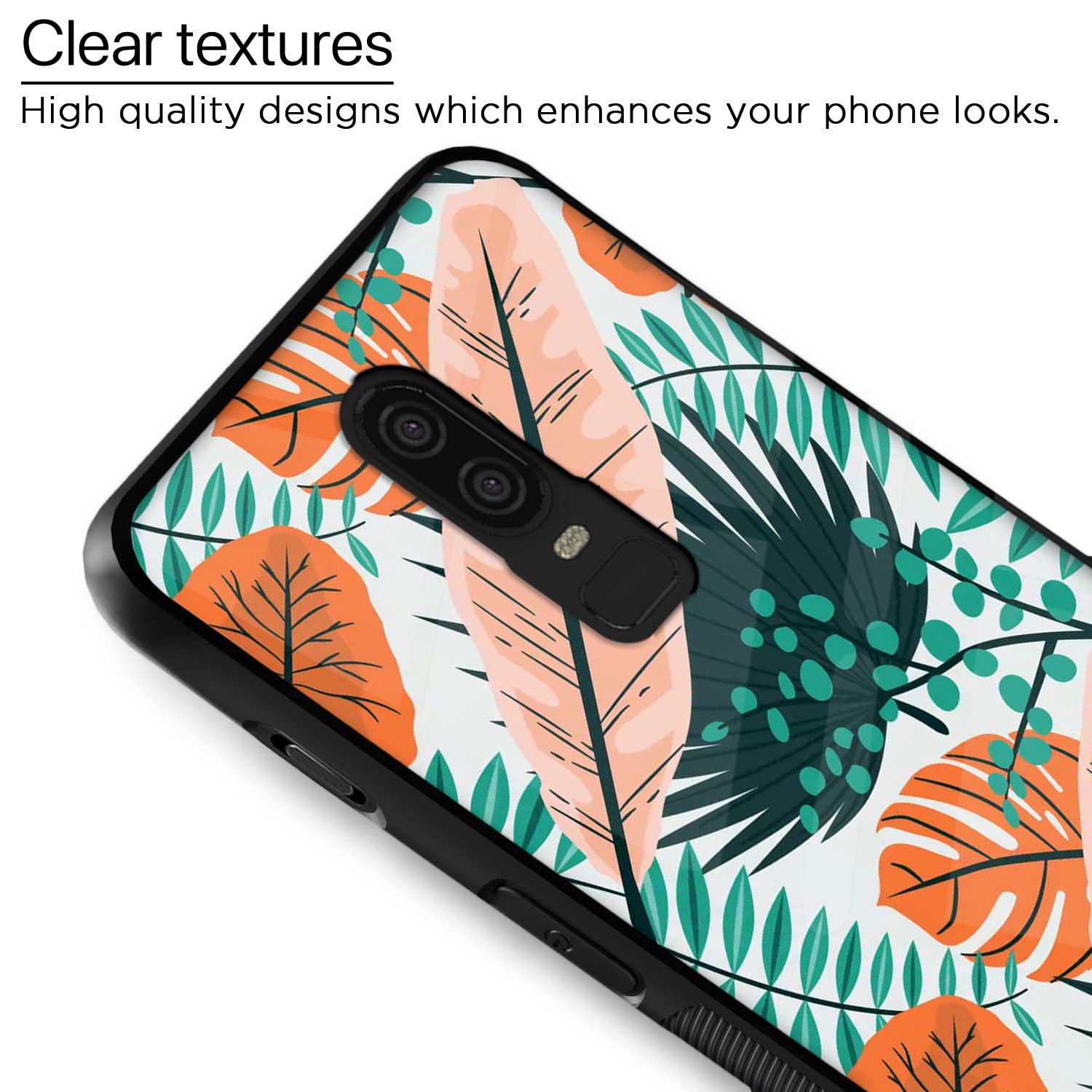 Flower Back cover for OnePlus 6 – Pikkme – photo 4