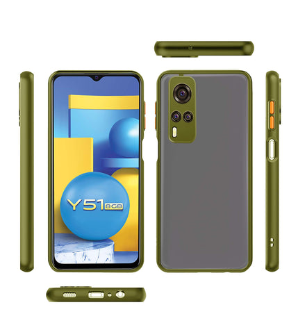 Pikkme Vivo Y51 green mobile cover – photo 2