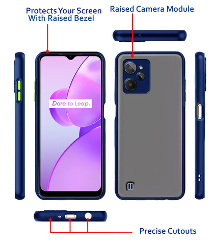 Blue back cover for Realme C31 – Pikkme – photo 2