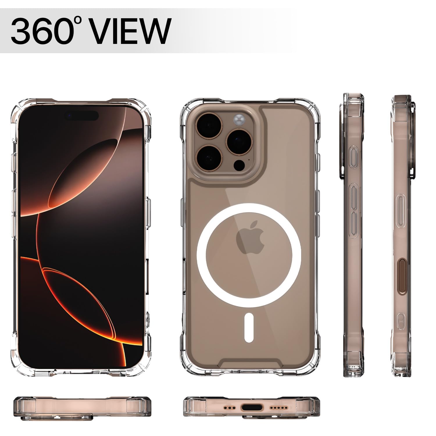 Pikkme iPhone 16 Pro MagSafe transparent mag-safe back cover – photo 7