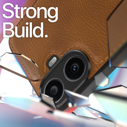 Pikkme CMF by Nothing Phone 1 Leather Back Case | Brown