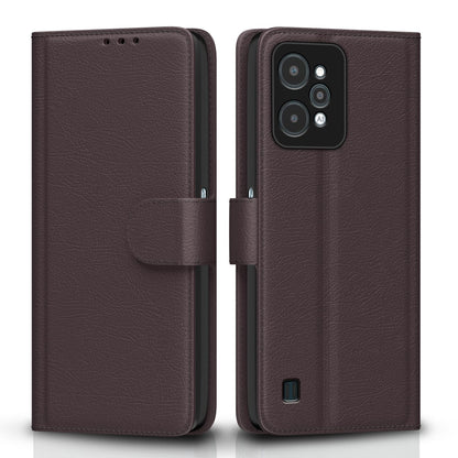 Pikkme Realme C31 Wallet coffee mobile flip cover