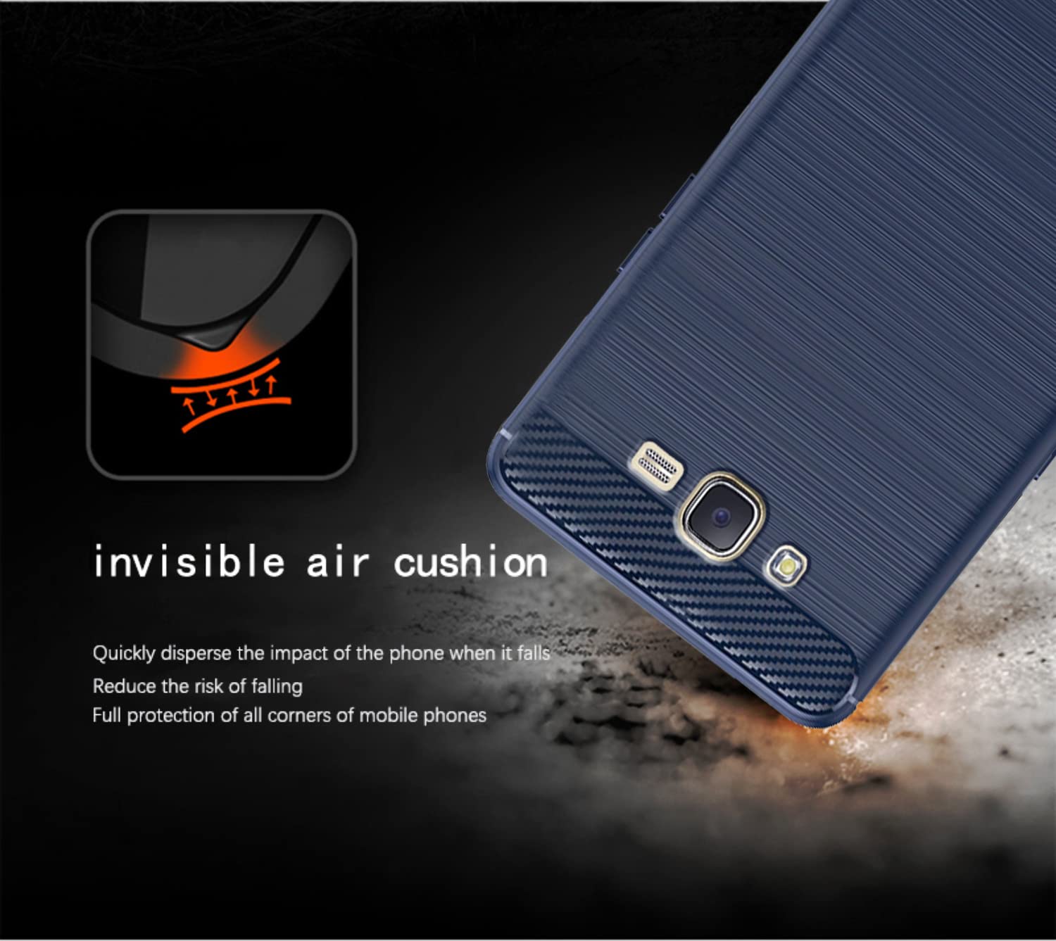 Blue mobile cover for Samsung J7 2015/J7 – Pikkme – photo 4