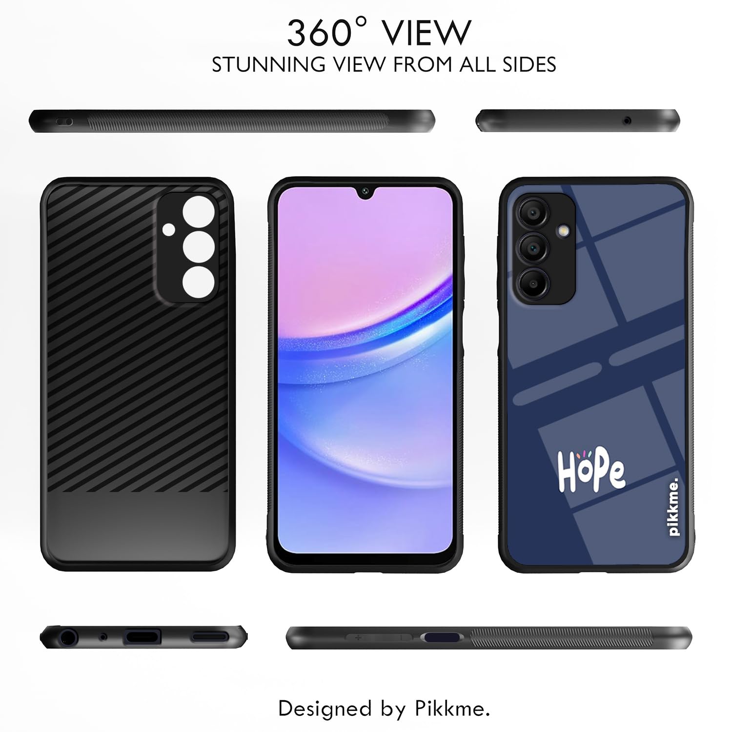Samsung A15 5G Hybrid mobile back cover by Pikkme – photo 2