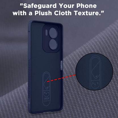 Vivo Y16/T2x/Y56 Liquid Silicone mobile cover in blue by Pikkme – photo 6