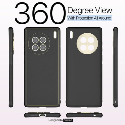 Vivo X90 5G Chrome back cover in black by Pikkme – photo 3