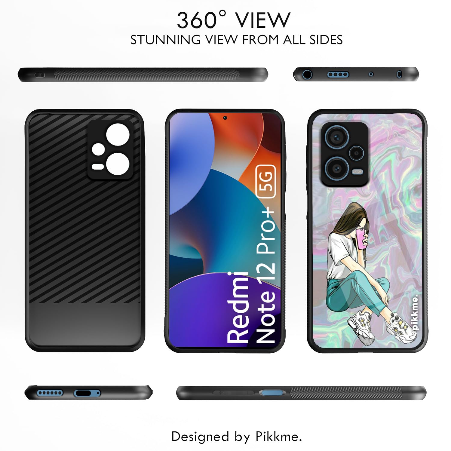 Hybrid Mobile back cover for Redmi Note 12 Pro Plus 5G – Pikkme – photo 2