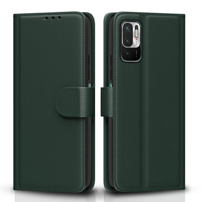 Pikkme Redmi Note 10T/Poco M3 Pro 5G green flip case