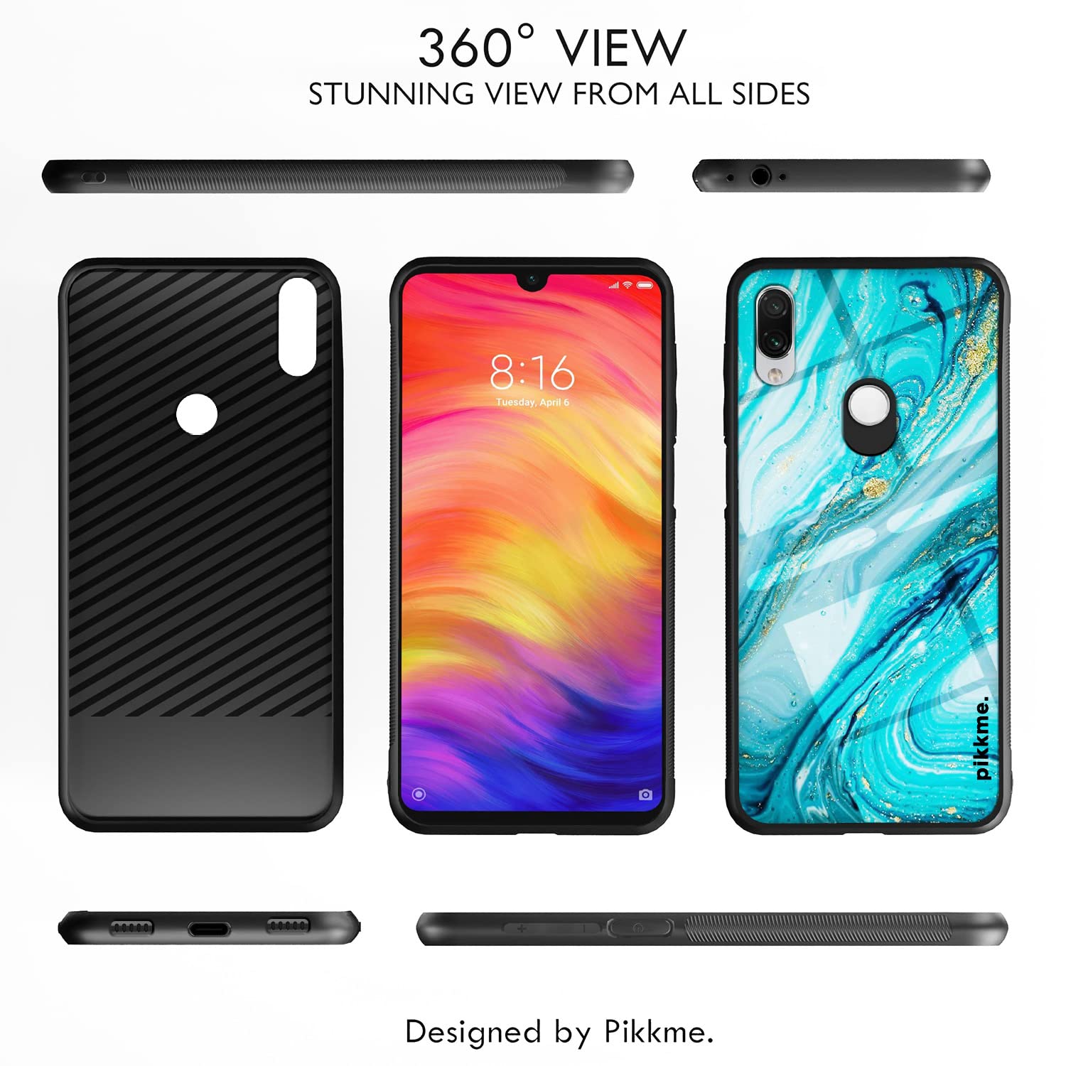 Redmi Note 7/Note 7 Pro/Note 7s Hybrid mobile back cover by Pikkme – photo 2