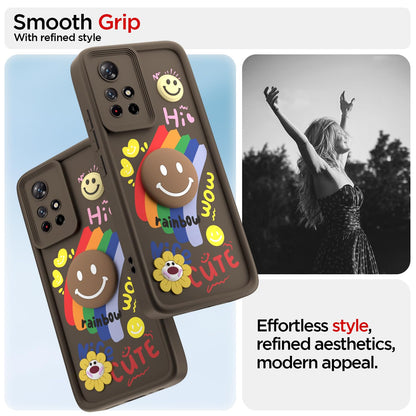 Pikkme brown mobile cover for Redmi Note 11T/Poco M4 Pro 5G – photo 2
