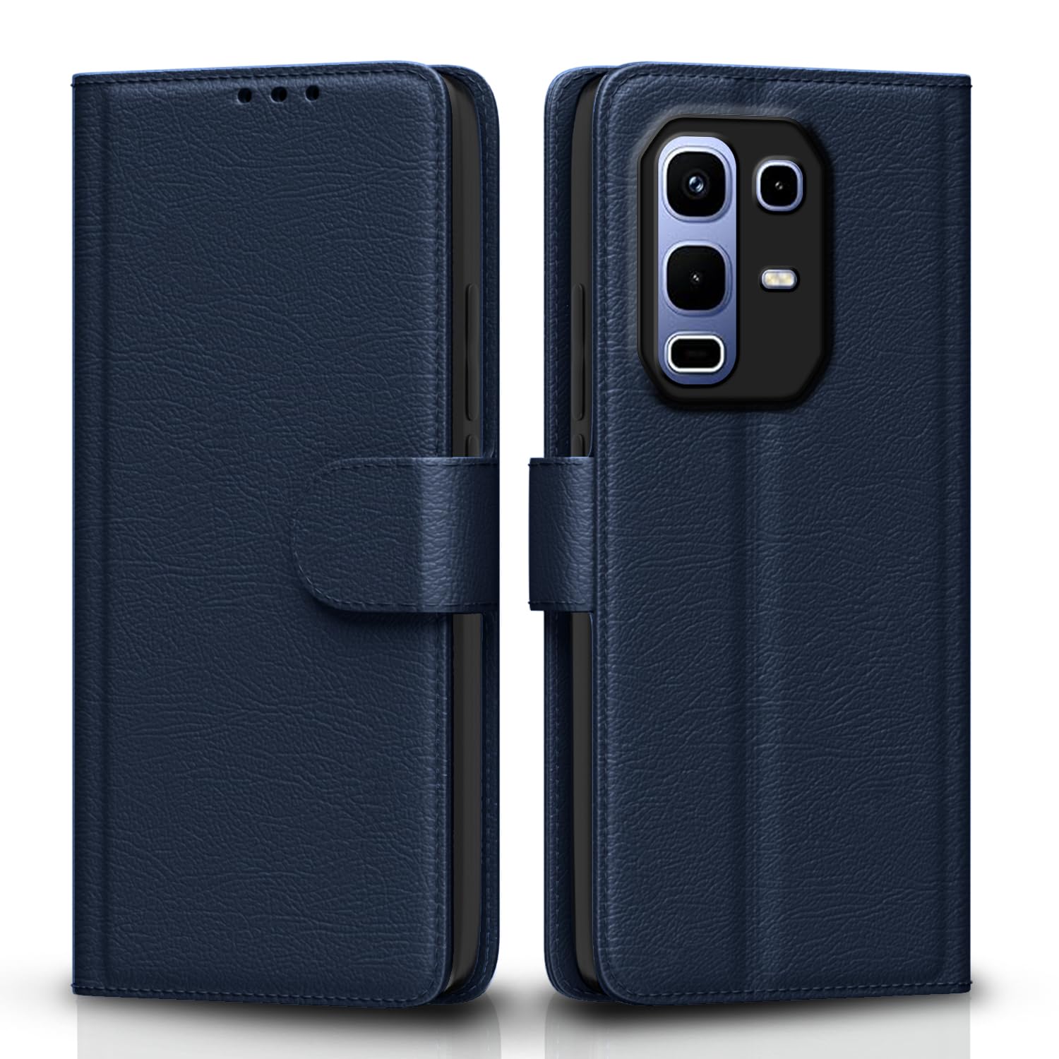 Blue Wallet mobile flip cover for Infinix Note 50s 5G – Pikkme