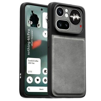 Pikkme grey mobile cover for Nothing Phone 4a Pro 5G