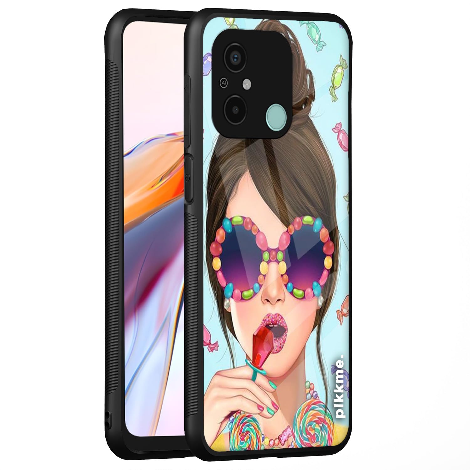 Redmi 12C/Poco C55 mobile back cover by Pikkme