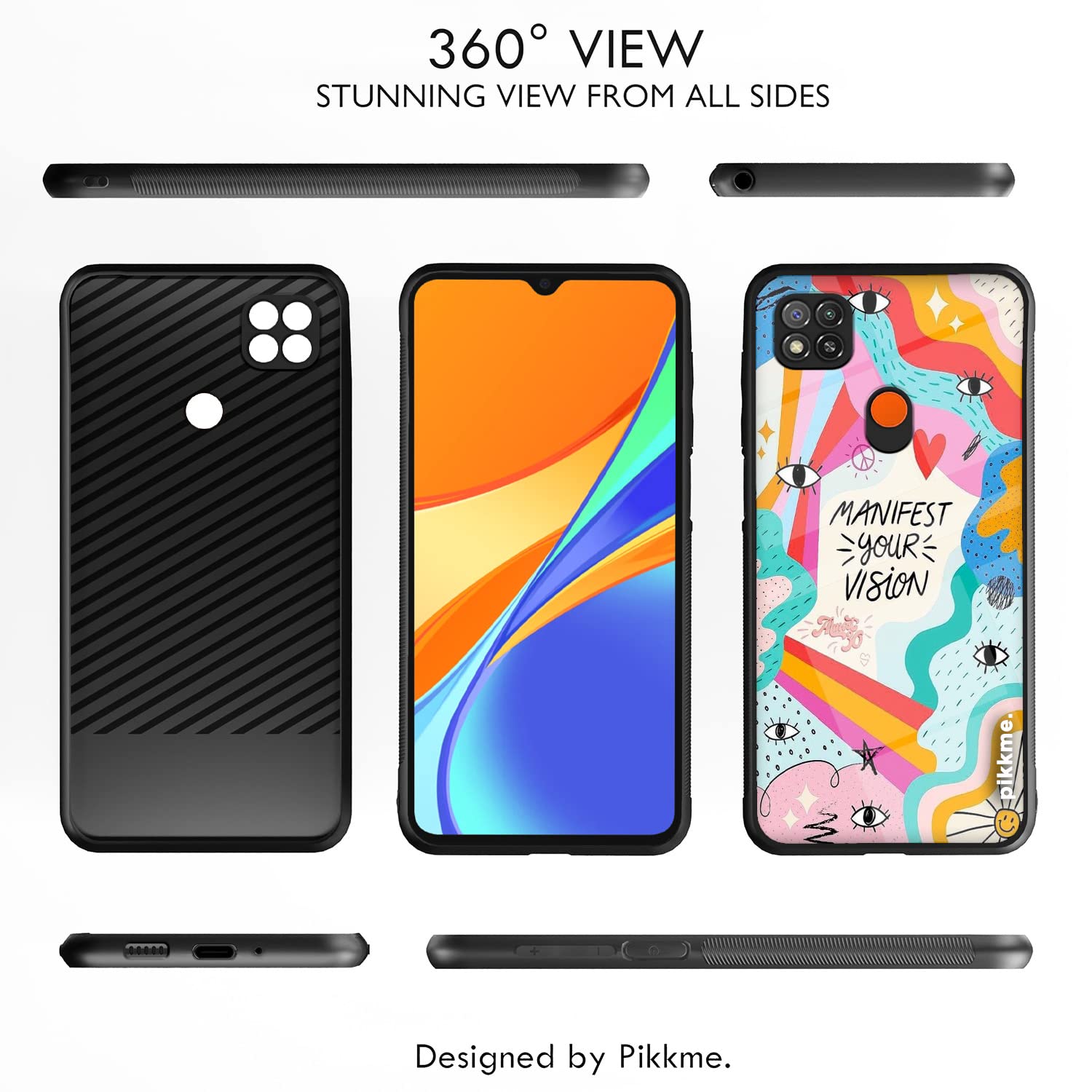 Pikkme Redmi 10A/9, Poco C31 Hybrid mobile back cover – photo 2