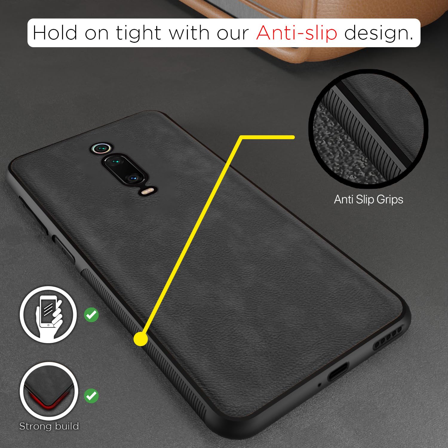 Pikkme grey back cover for Redmi K20/K20 Pro – photo 5