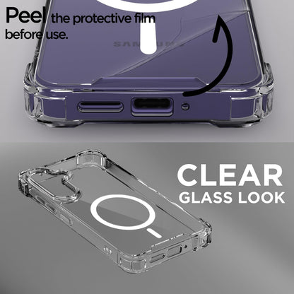 Pikkme Samsung S24 5G MagSafe transparent mag-safe back cover – photo 3