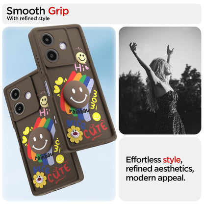 Brown phone cover for Oppo A3x 5G/A3x 4G/A3 5G – Pikkme – photo 2