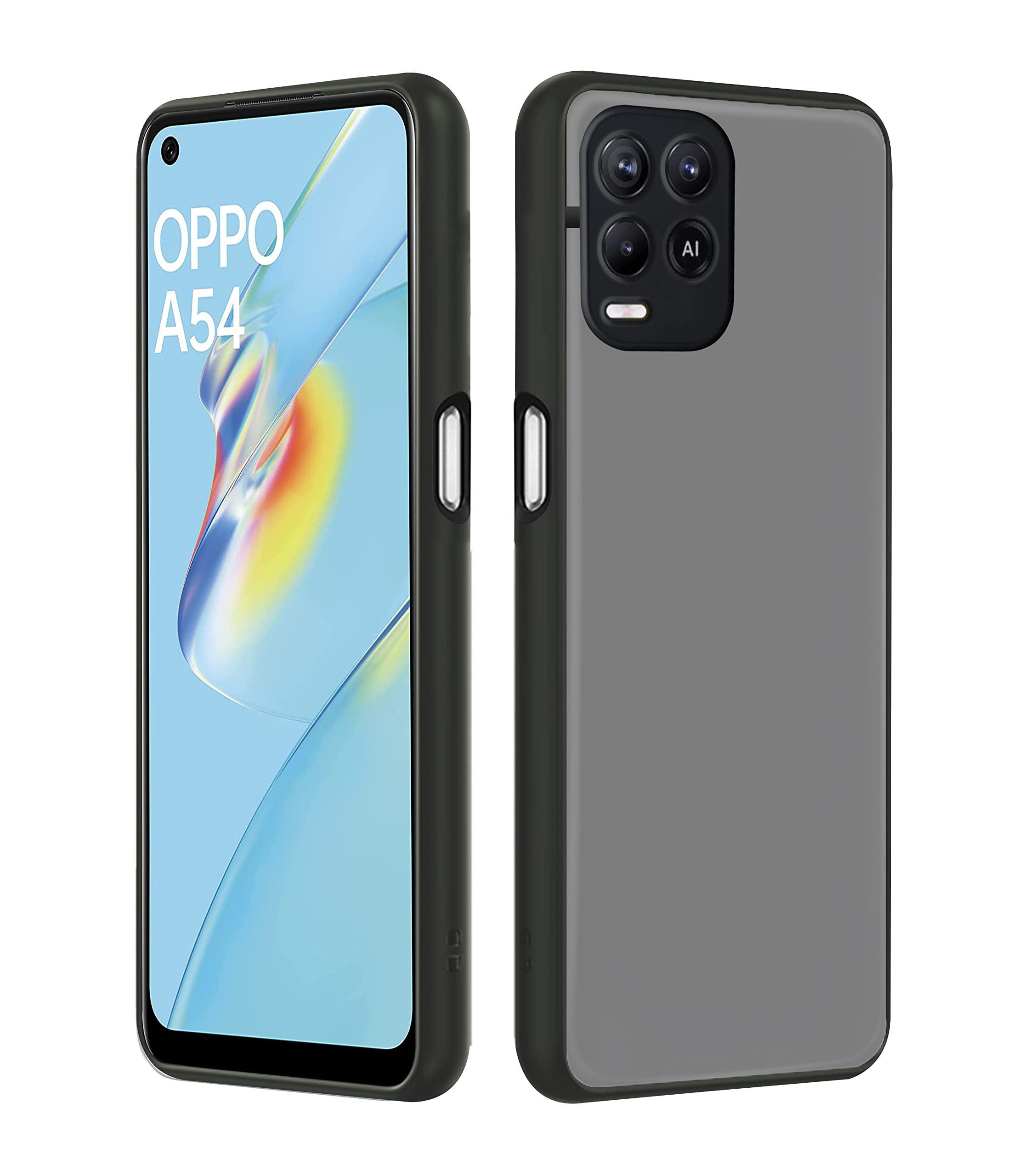 Pikkme Oppo A54 Hybrid black back cover