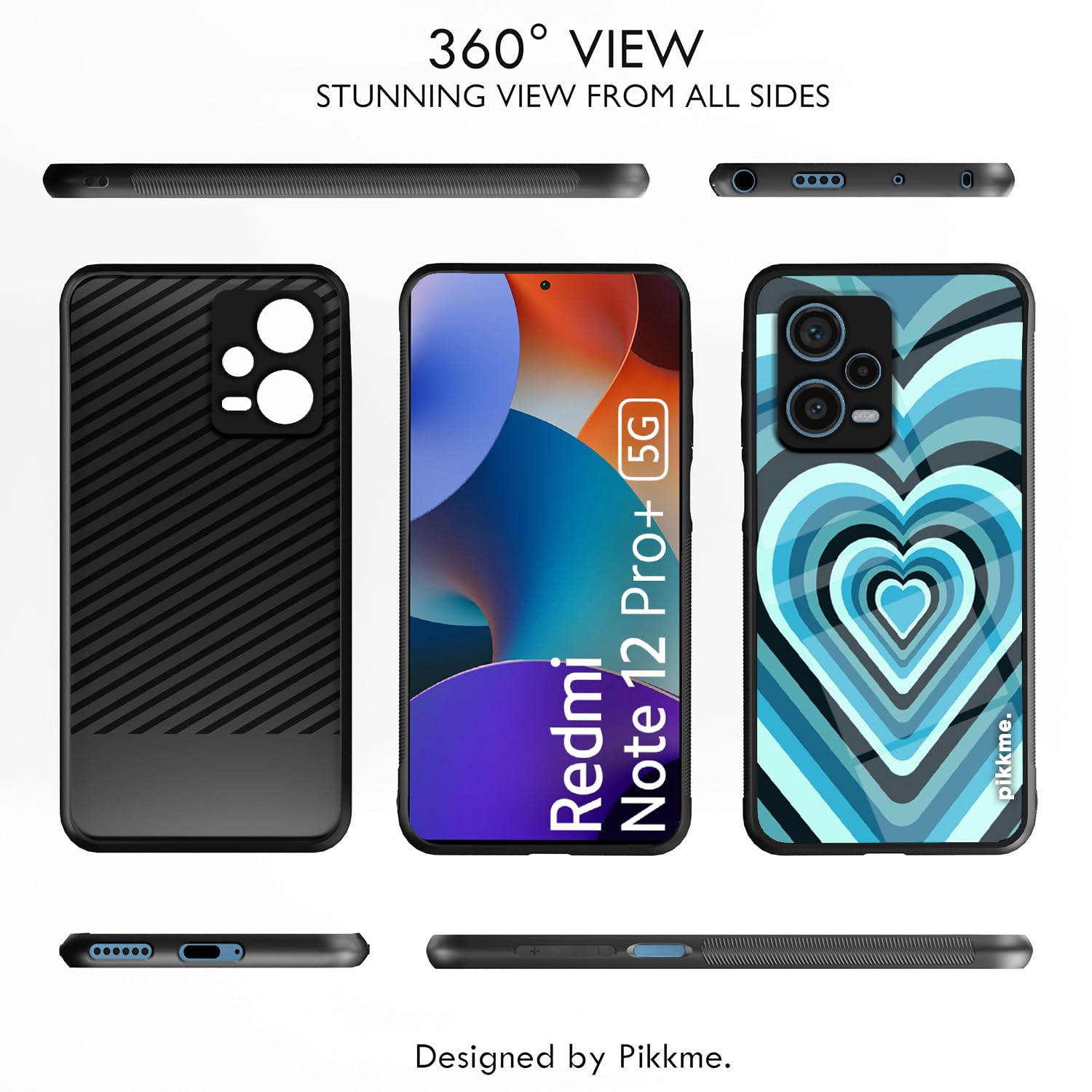 Redmi Note 12 Pro Plus 5G Hybrid phone cover by Pikkme – photo 2