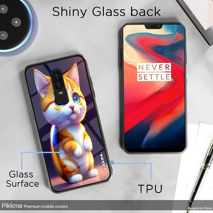 Pikkme Cat mobile back cover for OnePlus 6 – photo 3