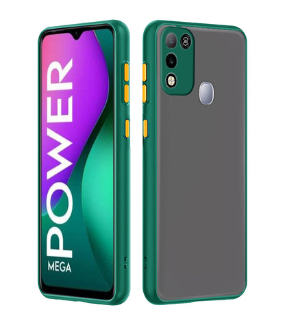 Infinix Smart 5 mobile back cover in green by Pikkme
